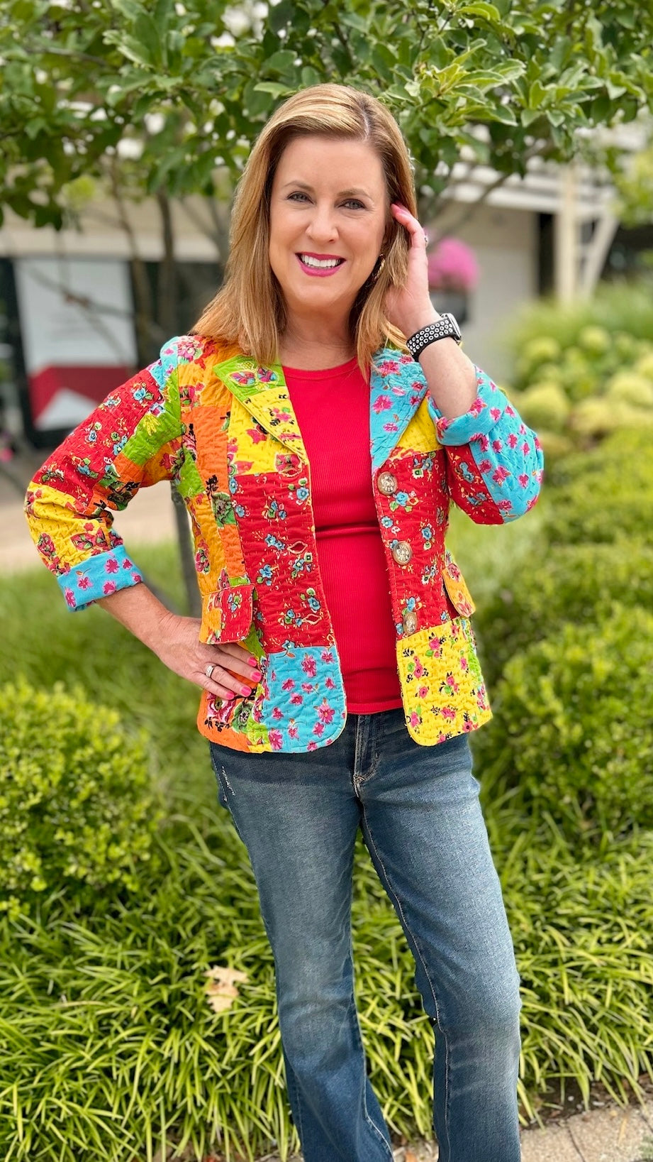 Ivy Jane Pantha Patchwork Blazer