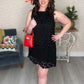 Black Dotty Dress