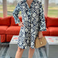 Mia Shirtmaker Midi Dress - Navy