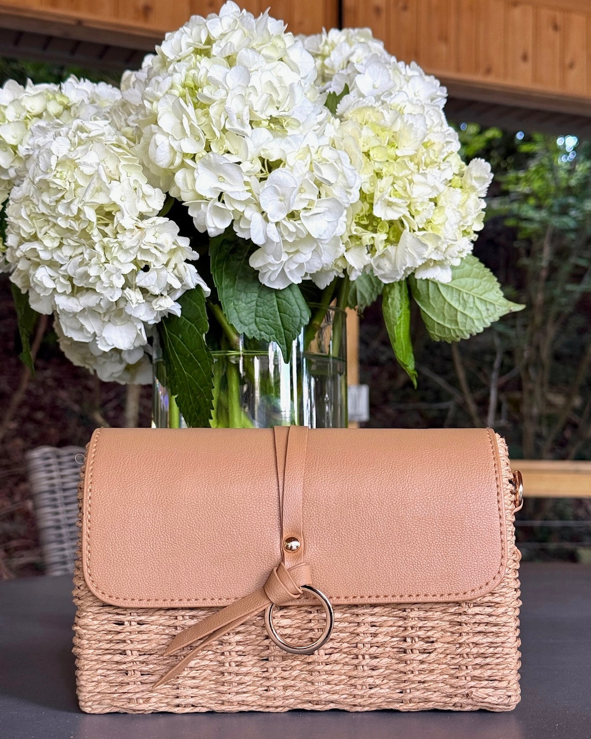 BC Woven Khaki Bag