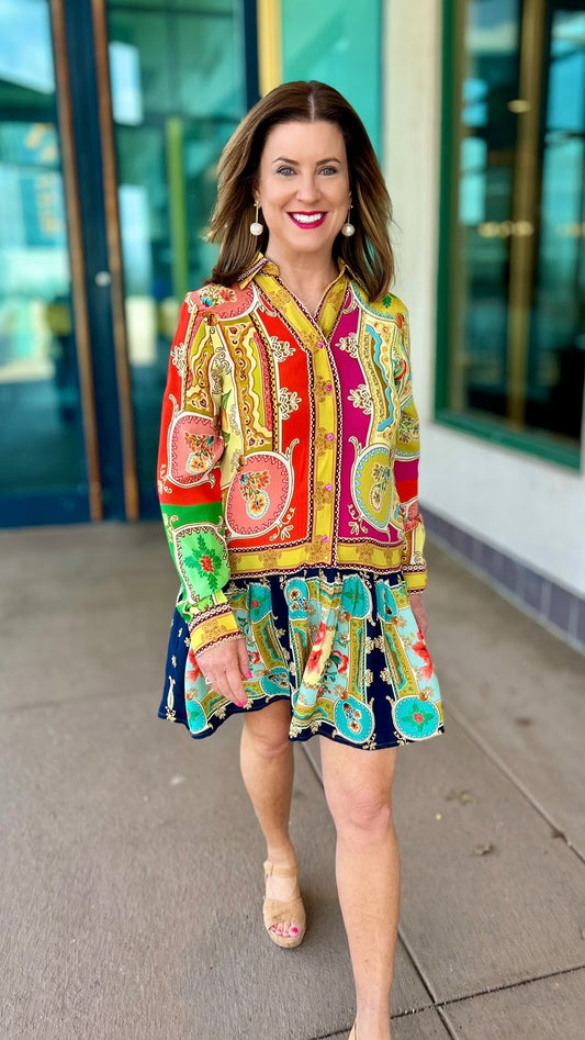 Tolani Hatty Dress - Fusion