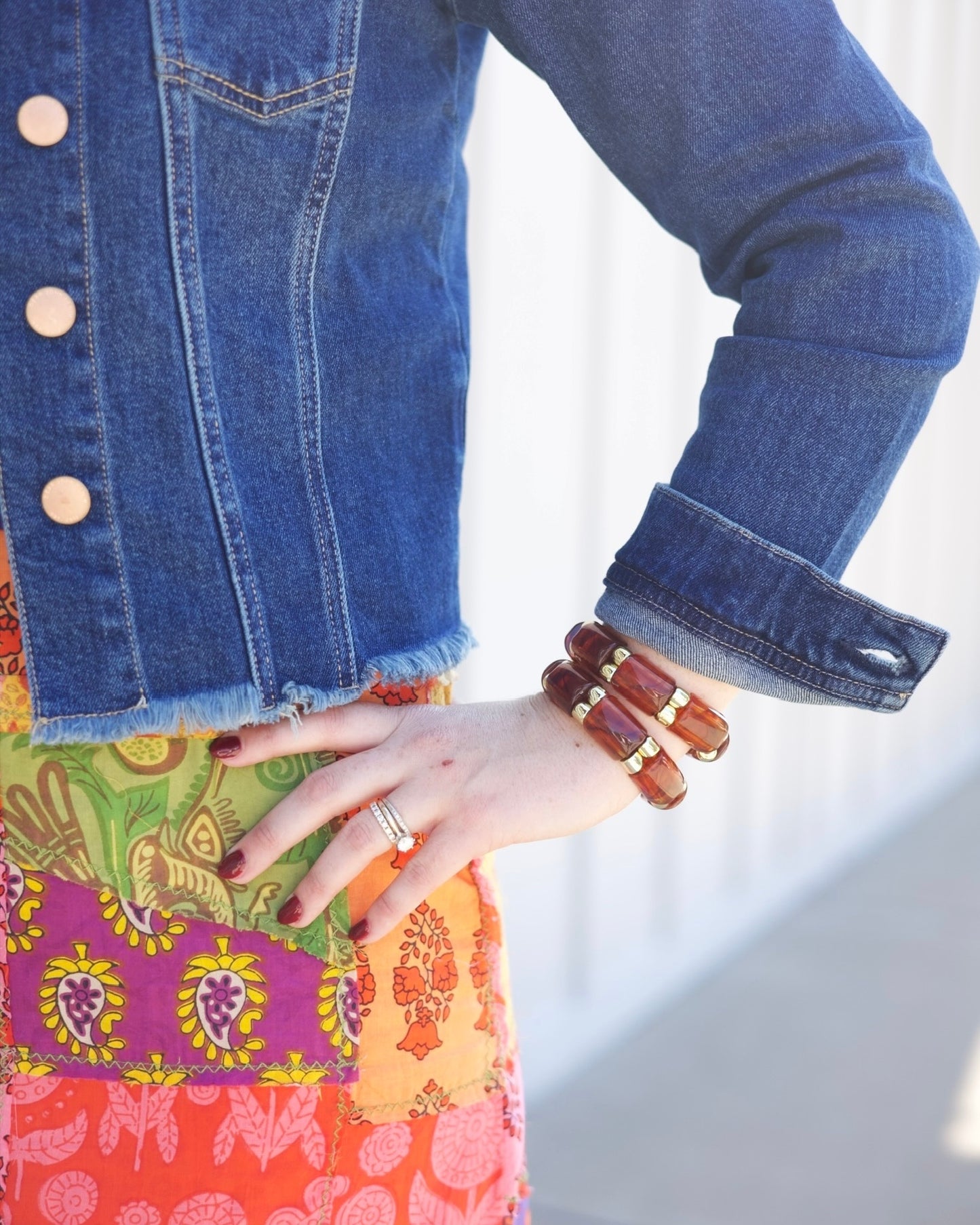Brown Stretch Bracelet