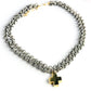 Handmade Layered Cross Necklace