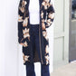 Emory Floral Intarsia Duster Cardigan