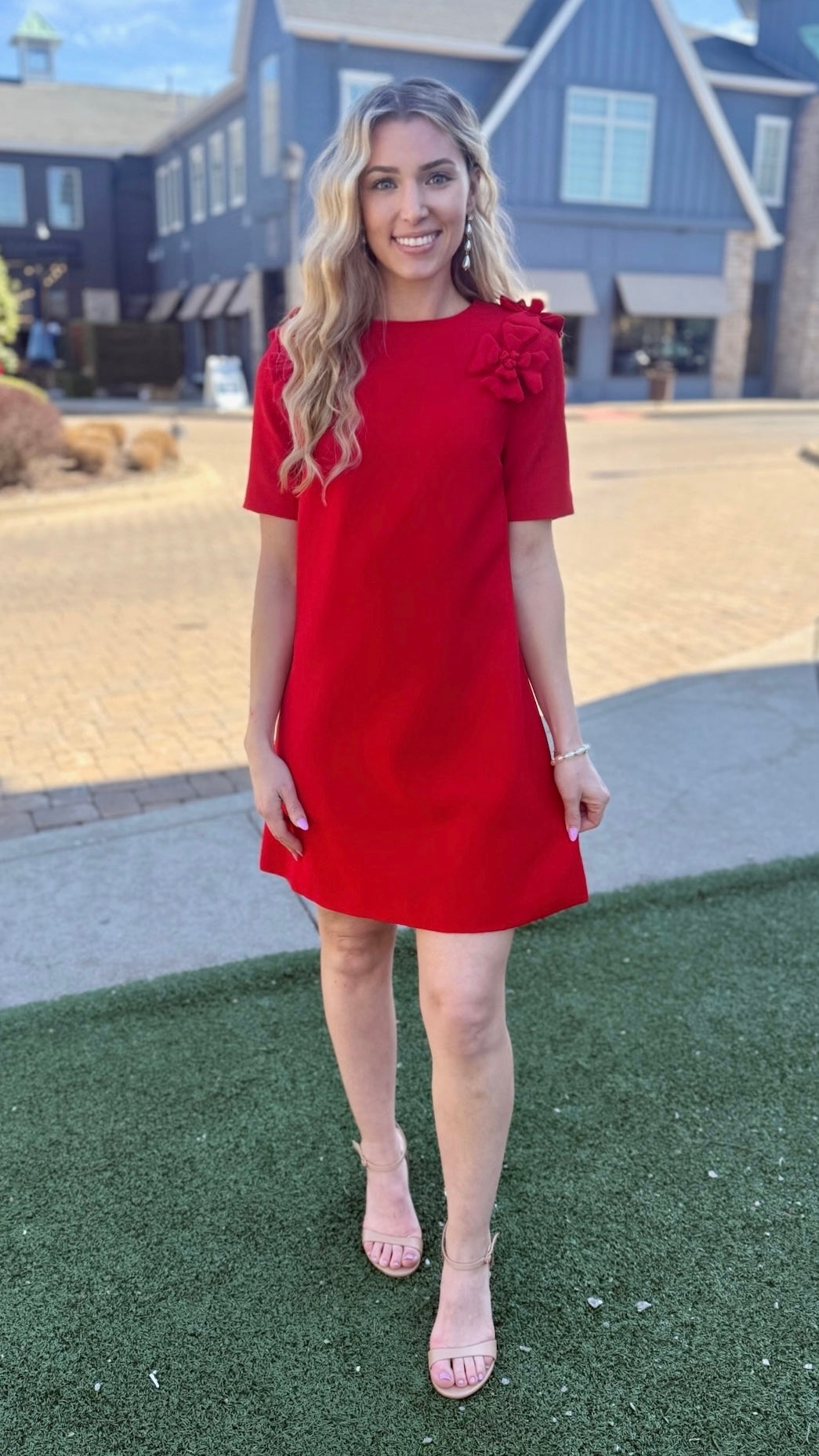 Red Roses Dress