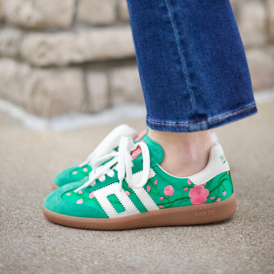 Back70 Ghost - Floral Green