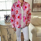 Ivy Jane Pop Flower Top - Pink