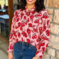 Ivy Jane Tomato Print Camp Shirt