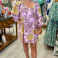 Uncle Frank Big Roses Dress - Pink