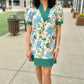 Charlotte Floral Dress - Ecru
