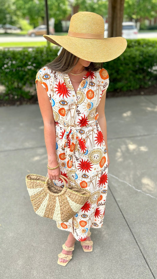 Sunny Days Dress - White