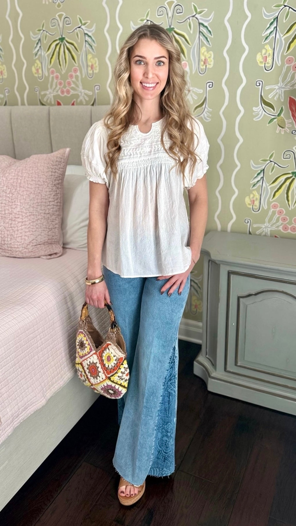 Sister Mary Patsy Top - White