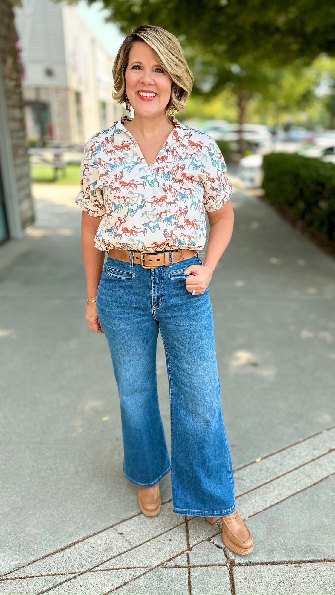 Ivy Jane Running Wild Top
