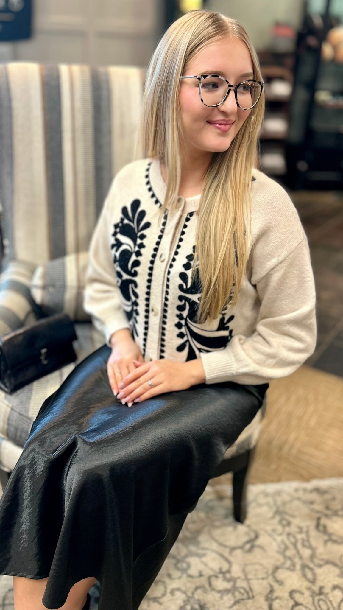 Carly Cardigan - Oatmeal