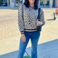 Giselle Animal Print Pullover