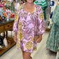 Uncle Frank Big Roses Dress - Pink