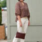 Bree Brown Floral Top