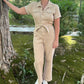 Dear John Riveter Jumpsuit - Tan