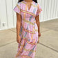 Uncle Frank Patched Perfect Dress - Pink