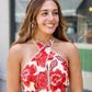 Maeve Floral Halter Dress