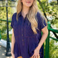 Lila Denim Blouse
