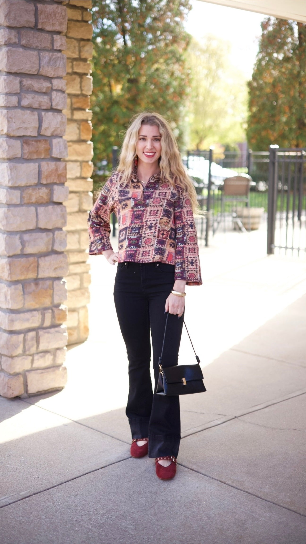 Ivy Jane Zip Front Terry Popover - Plum