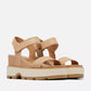 JOANIE IV Y STRAP WEDGE - HONEST BEIGE/CERAMIC
