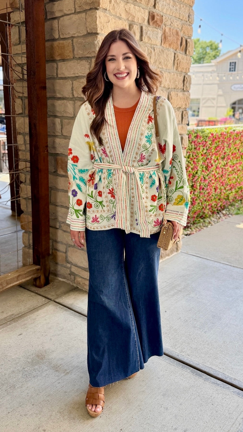 Shelly Bright Kimono Top
