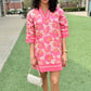 Heather Dress - Flamingo