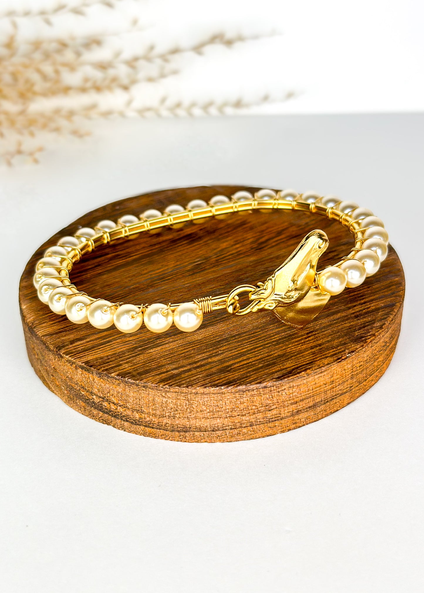 Yochi Pearl Horse Bracelet