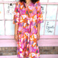 Uncle Frank Midi Swing Dress - Plum