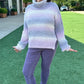 Cozy Purple Wonderland Sweater