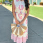 Taelynn Floral Dress - Ivory