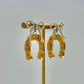 Lucky Horseshoe Earrings