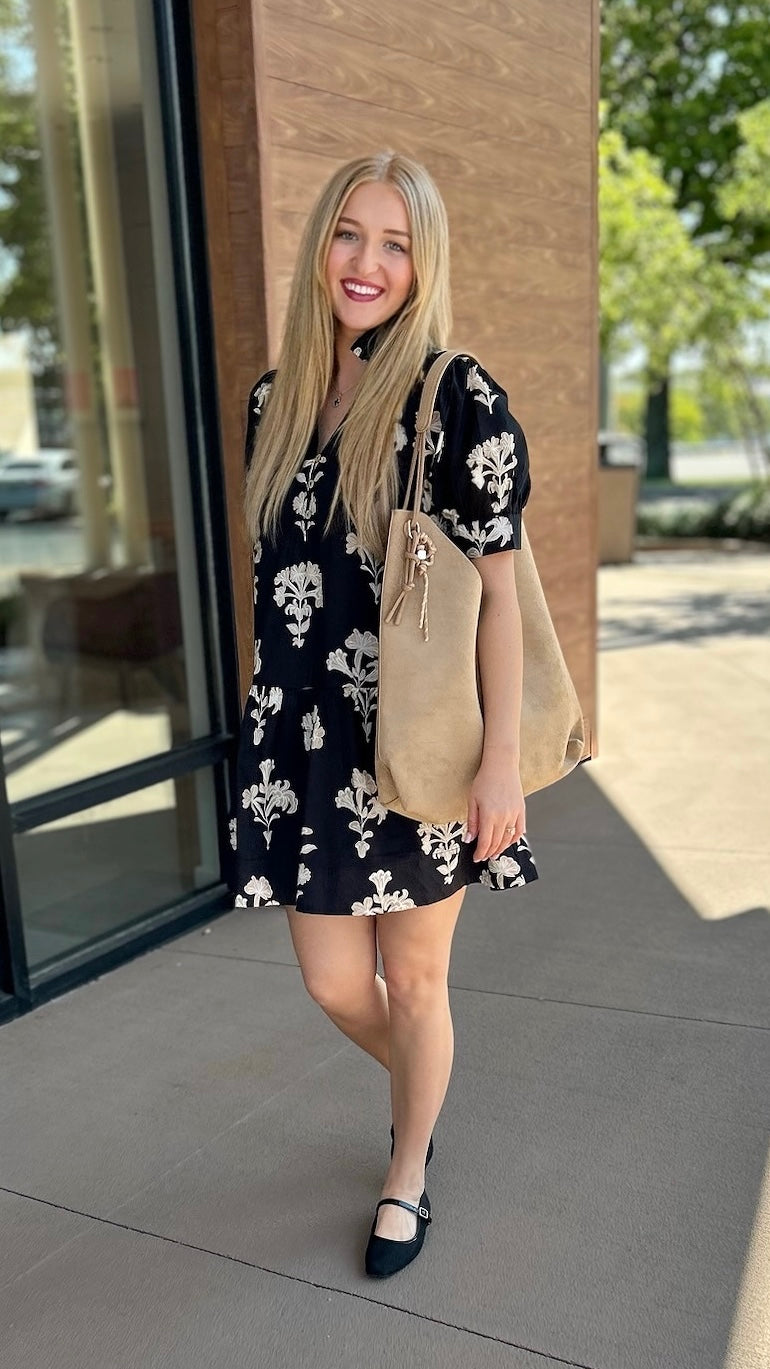 Emerson Black Mini Dress