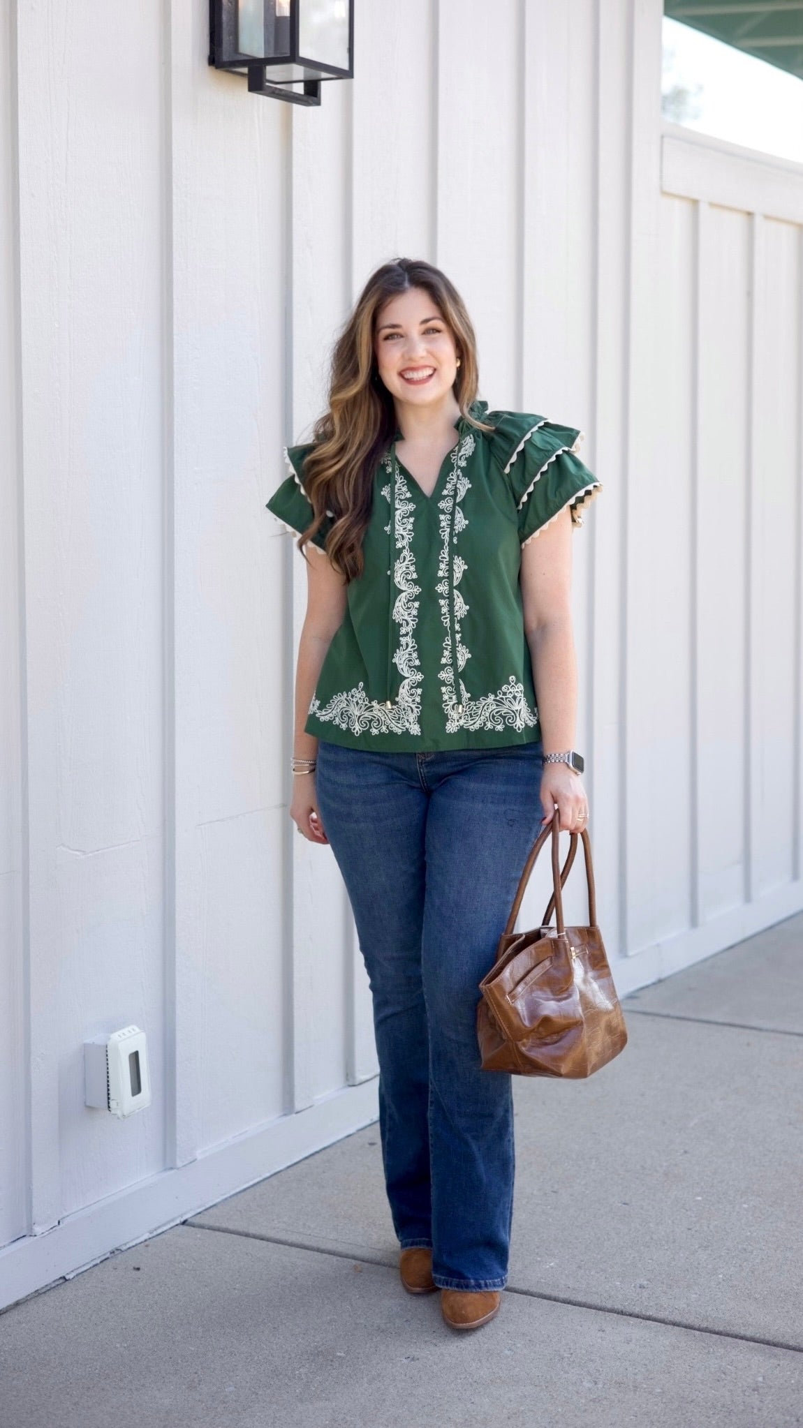 Lainey Top - Green
