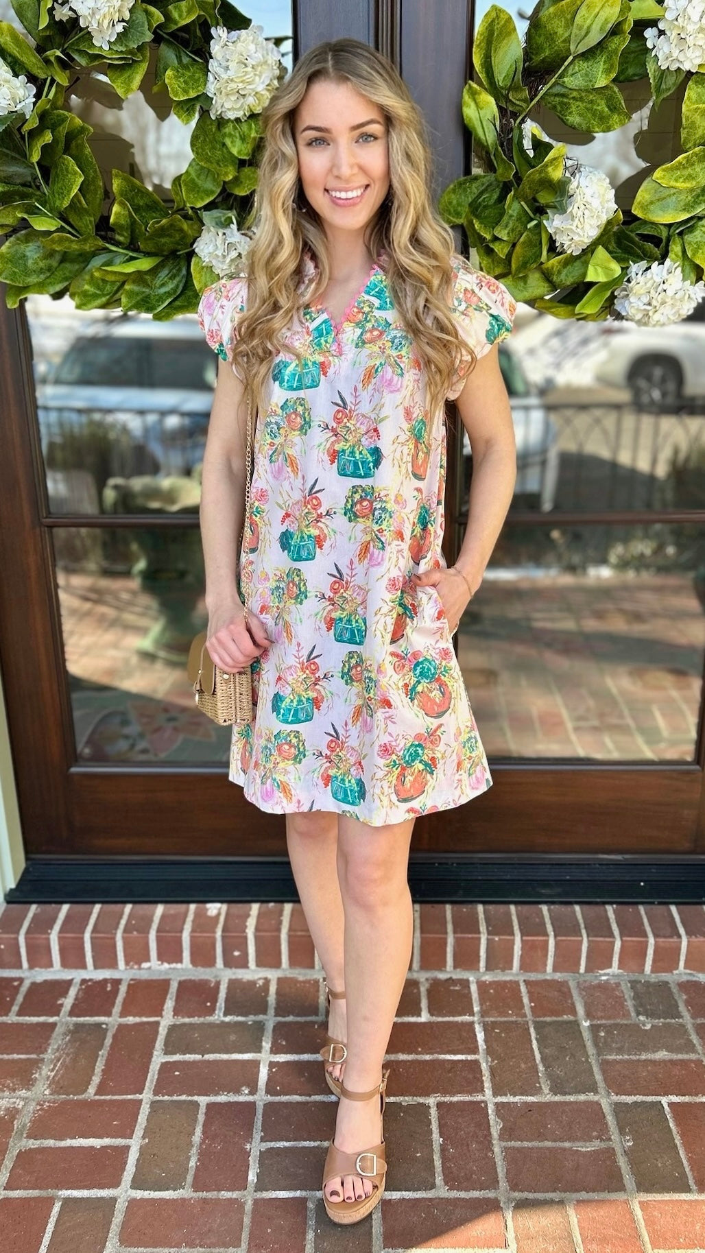 Uncle Frank Still Life Dress - Pink