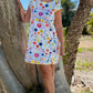 Sister Mary Flores Dress - White