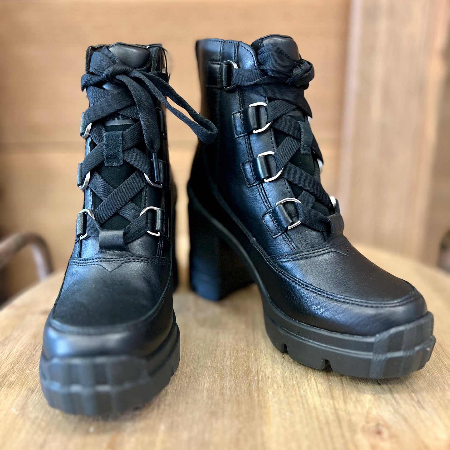 Sorel Caribou X Heel Lace - Black