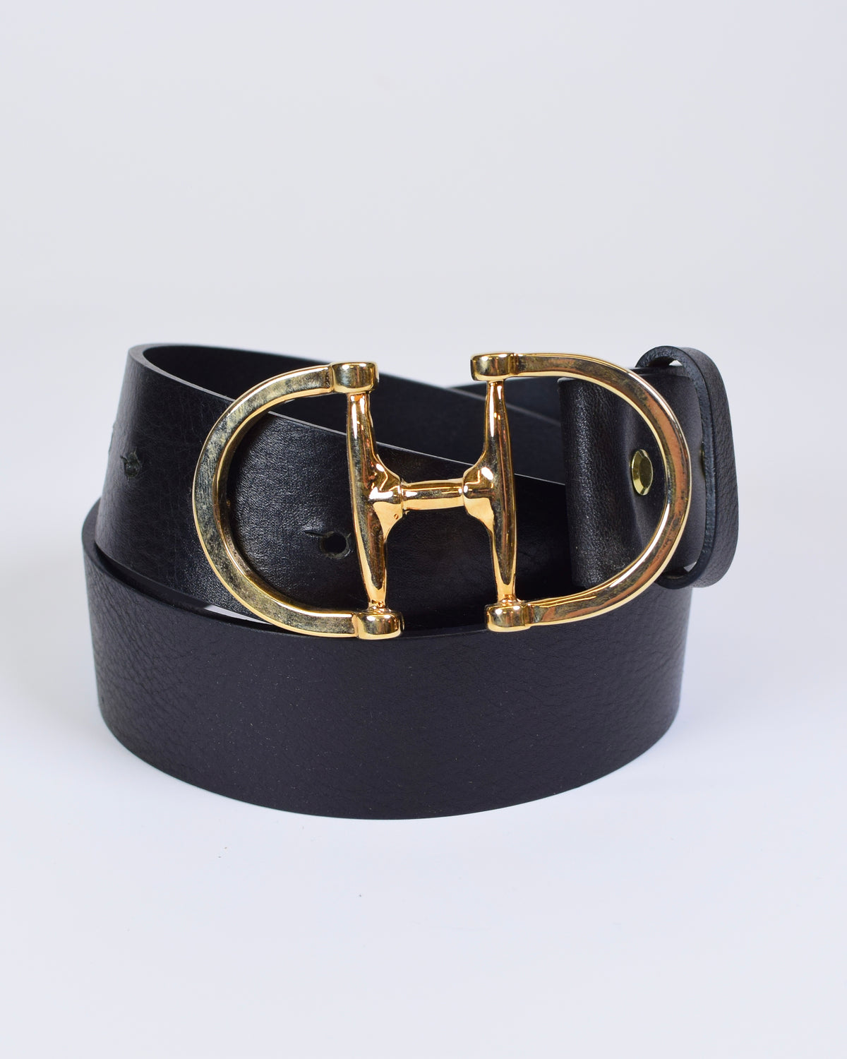 Lilo Genuine Spanish Cowhide Bit Belt - Gold