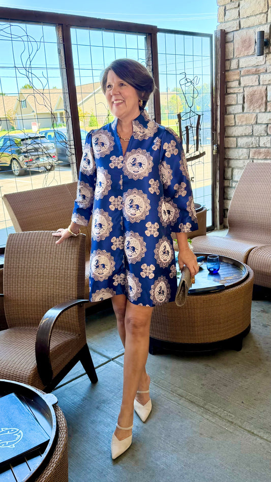 Equestrian Dress - Royal