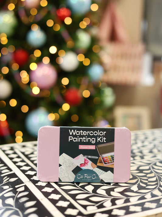 Flower Girls Watercolor