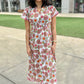 Uncle Frank Shirred Front Dress - Multi