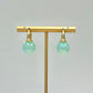 Turquoise Pearl Drop Earrings