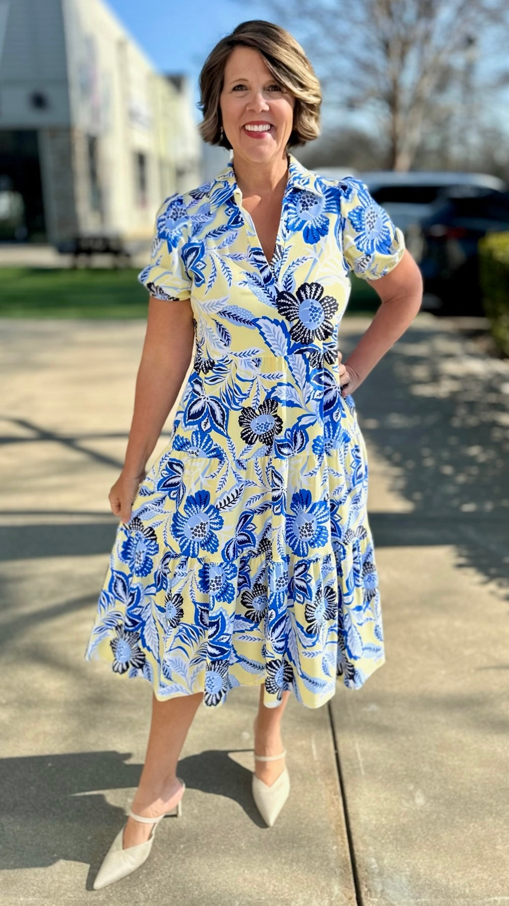 Jude Connally Blooming Botanica Dress