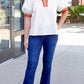 Tiffany Trim Top - Rust