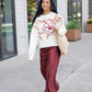 Amie Floral Sweater