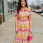 Emily McCarthy Georgia Dress - Azalea