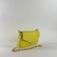 Italian Leather Handle & Crossbody - Yellow