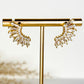 Sweetest Thing Fan Earrings - Gold